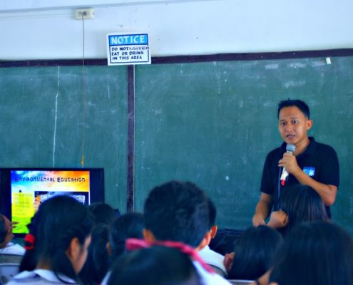 Hermz Gacho, Education Director of the Eco School Project